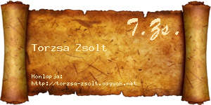 Torzsa Zsolt névjegykártya